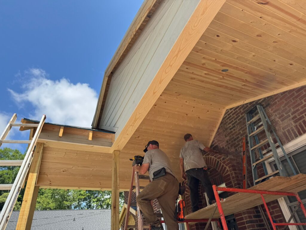 Porch renovation