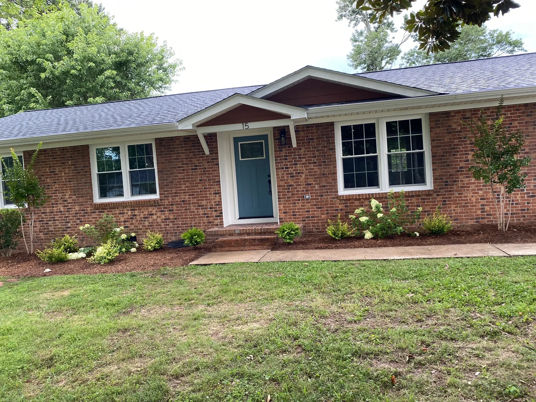 Brick Home Exterior Refresh